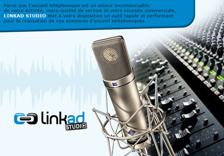 Attente telephonique Linkad